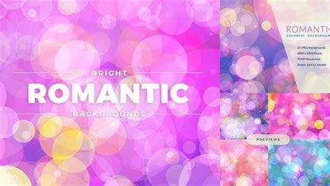 Download Free Bright Romantic Coloured Backgrounds Files DXF Files