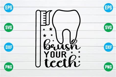 Download Free Brush your teeth SVG Files