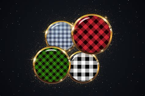 Download Free Buffalo Plaid Digital Collage Sheet Cut Files