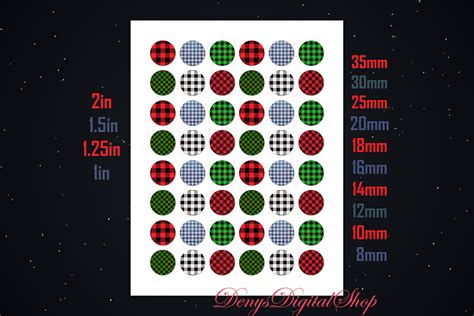 Download Free Buffalo Plaid Digital Collage Sheet Printable