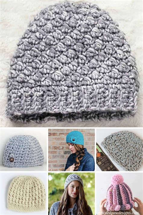 Free Bulky Yarn Crochet Hat Patterns