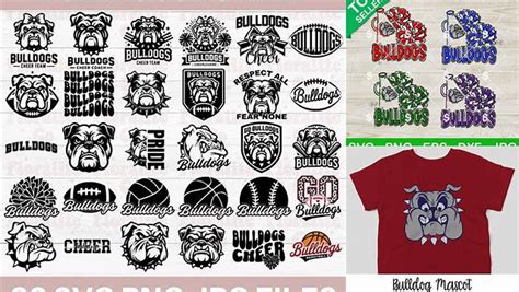 Download Free Bulldogs Mascot Bundle Files