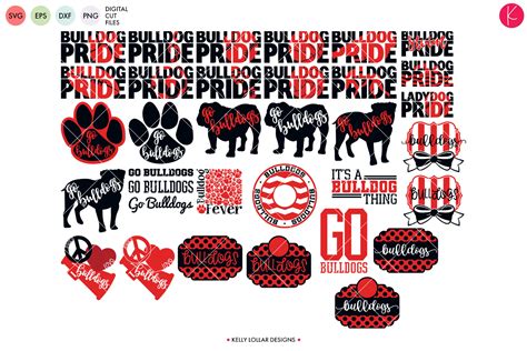 Download Free Bulldogs Mascot Bundle For Crafts