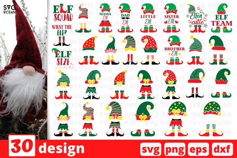 Download Free Bundle elf Svg, CHRISTMAS BUNDLE SVG Easy Edite