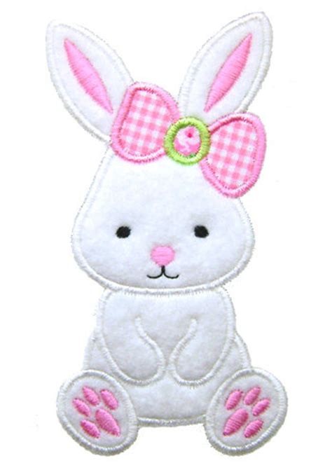 Download Free Bunny Applique Design Machine Embroidery Design for Cricut Machine