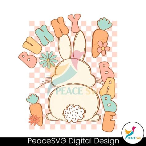 Download Free Bunny Babe Happy Easter DXF Files
