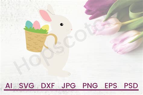 Download Free Bunny SVG, Easter SVG, DXF File, Cuttable File Files
