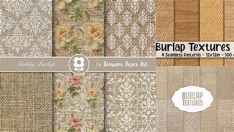 Download Free Burlap Colors Digital Paper Textures Files For Crafts