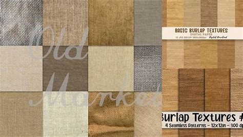 Download Free Burlap Designs Digital Paper Textures For Cricut