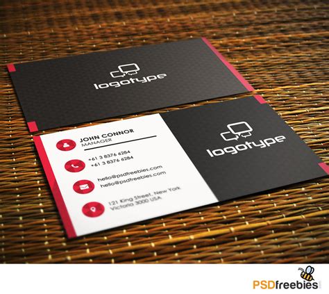 Free Business Card Templates In Psd Format