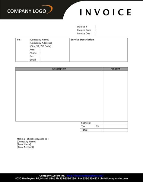 33+ International Invoice Template Word Background * Invoice Template Ideas