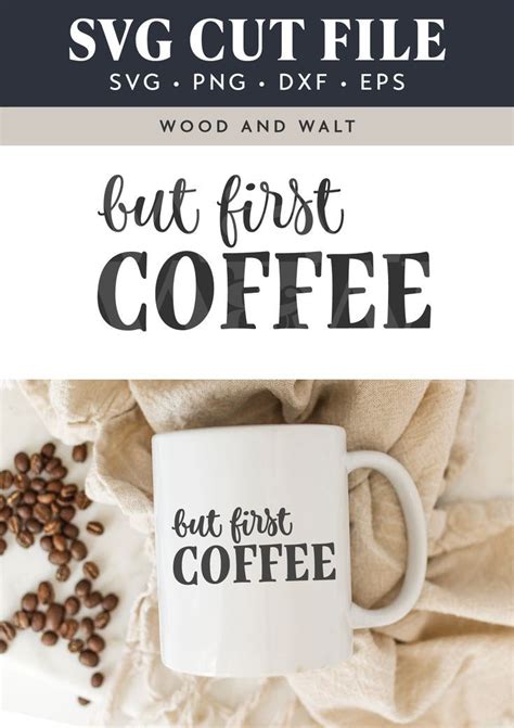Download Free But First Coffee svg Commercial Use For Crafts