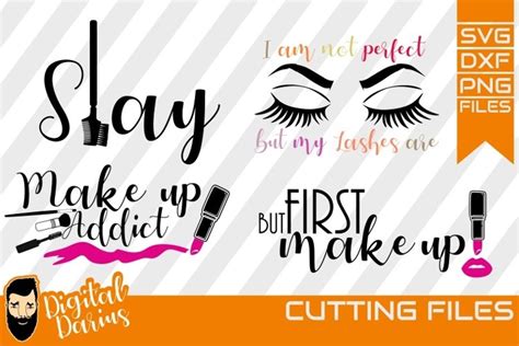 Download Free But First Mascara Cricut SVG DXF Files