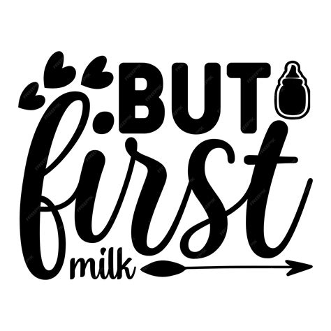Download Free But first milk svg Files DXF Files