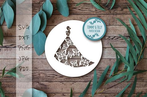 Download Free Butterfly Bride 2 SVG DXF PNG PDF JPG Printable