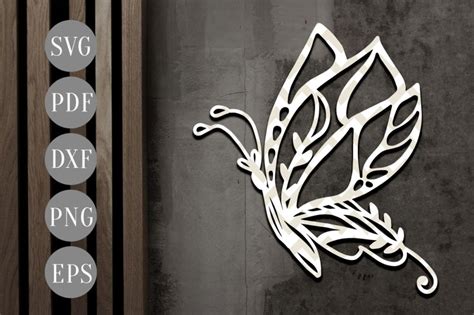 Download Free Butterfly Bundle Papercut Template Bundle, Spring Clipart SVG, DXF
PDF For Crafts