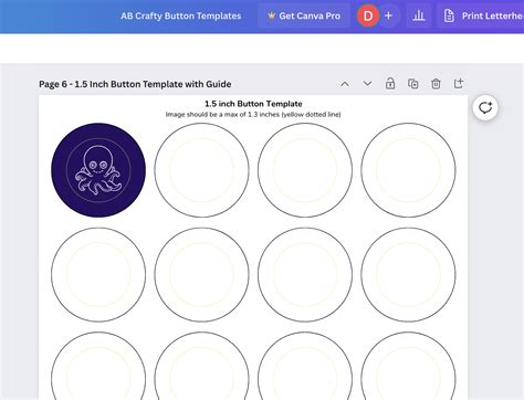 Free Button Templates