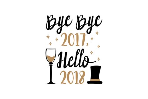 Download Free Bye Bye Bye 2017 Files For Crafts