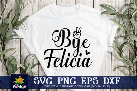 Download Free Bye Felicia | SVG | PNG | DXF For Crafts