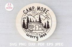 Download Free CAMP MORE WORRY LESS Commercial Use