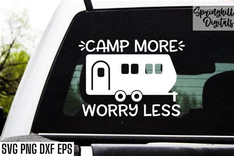 Download Free CAMP MORE WORRY LESS Files DXF Files