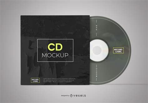 Download Free CD Sleeve Mockup PSD Templates Generator PSD Files