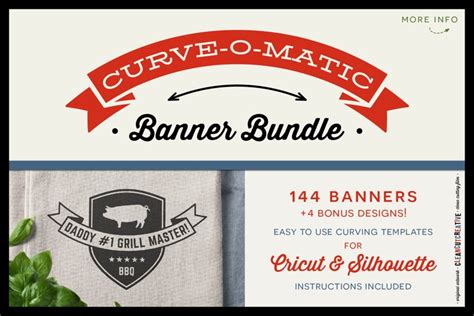 Download Free CURVE-O-MATIC Banner Bundle - Curved Text Banner Toolkit Files
