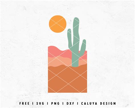 Download Free Cactus, Cut File Cameo