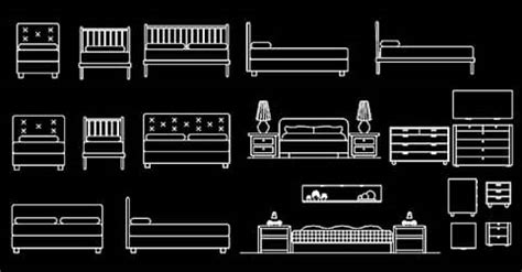 Download Free Cad Block Bed Elevation For Crafts
