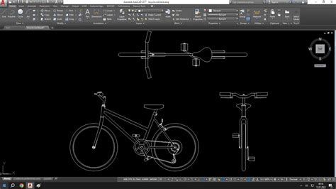 Download Free Cad Block Bicycle DXF Files