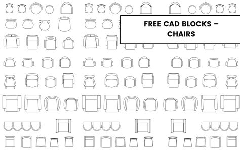 Download Free Cad Block Chair For Cricut