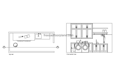 Download Free Cad Block Laundry For Crafts