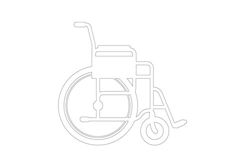 Download Free Cad Block Wheelchair DXF Files