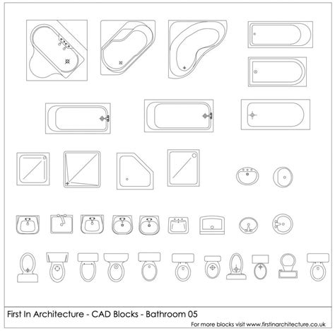 Download Free Cad Blocks Bathroom For Crafts