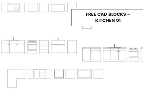 Download Free Cad Blocks Kitchen Cabinets For Cricut