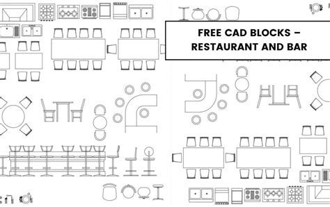 Download Free Cad Blocks Restaurant DXF Files