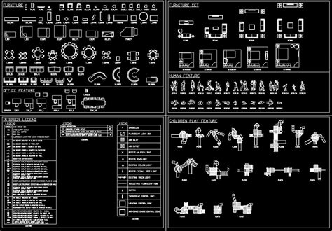 Download Free Cad Drawing Blocks For Silhouette