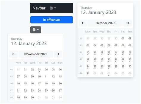 Free Calendar And Date Time Picker For User Schedule