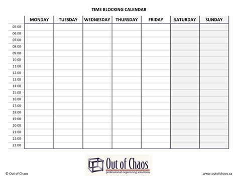 Free Calendar Form Block Time