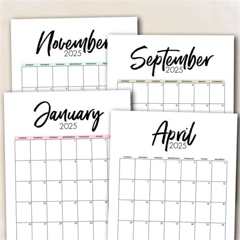 Free Calendar Printable