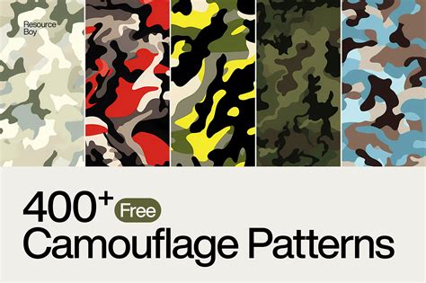 Download Free Camouflage seamless pattern For Crafts