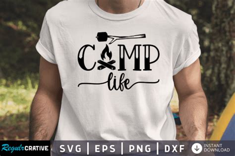 Download Free Camp Life Svg Commercial Use DXF Files