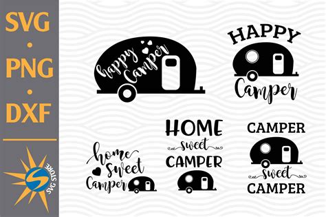 Download Free Camping Life SVG, PNG, DXF Digital Files Include DXF Files