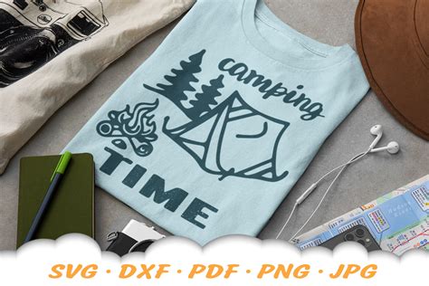 Download Free Camping Time SVG Commercial Use DXF Files