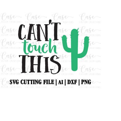 Download Free Can't Touch This DXF Files
