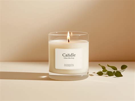 Download Free Candle Glass Package Mockup Set PSD Templates Generator PSD Files
