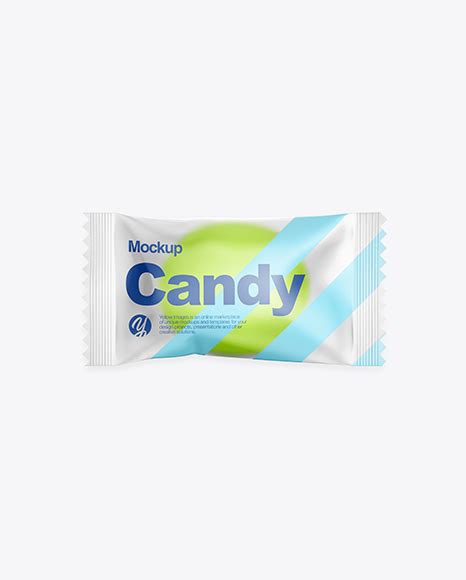 Download Free Candy in Frosted Pack Mockup PSD Generator