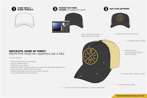 Download Free Cap Master Vector Edition PSD Templates Mockup Templates Images