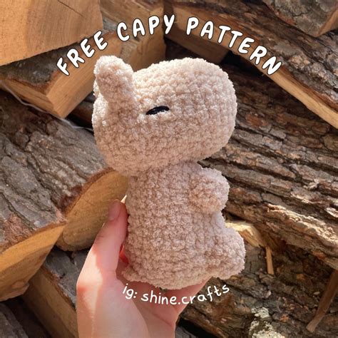 Free Capybara Crochet Pattern