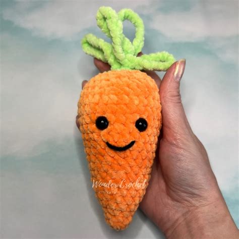 Free Carrot Crochet Pattern